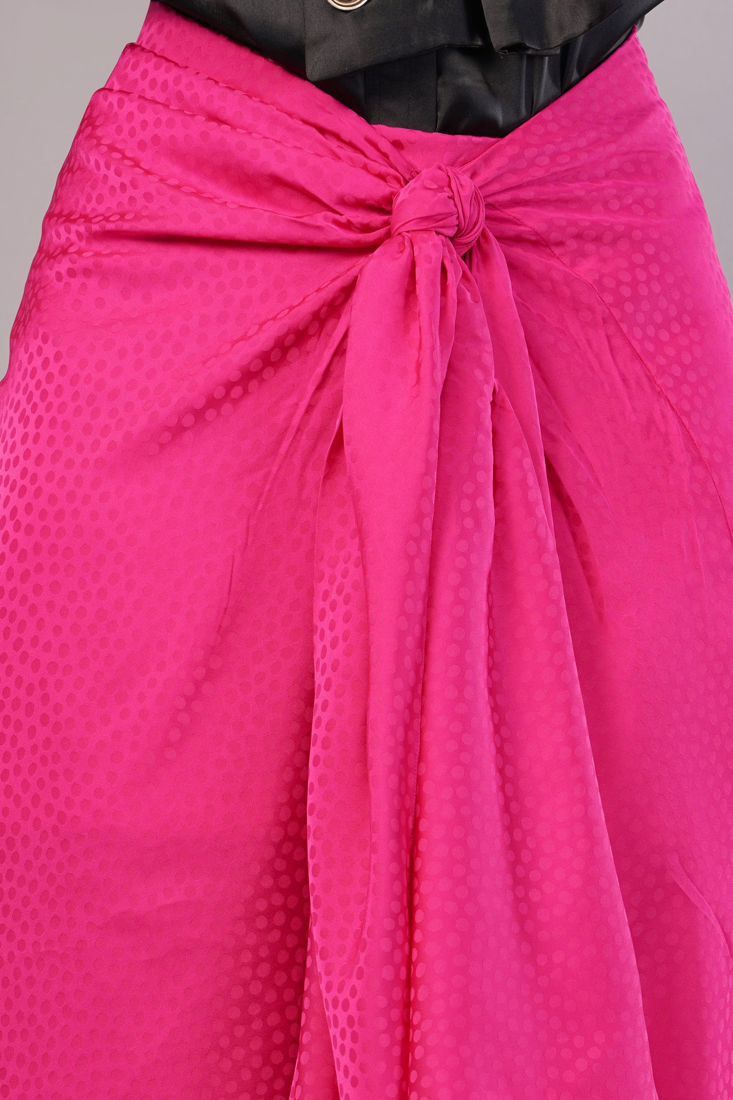 Pink Drape Skirt